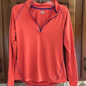 Hind Lycra Orange Quarter-Zip
